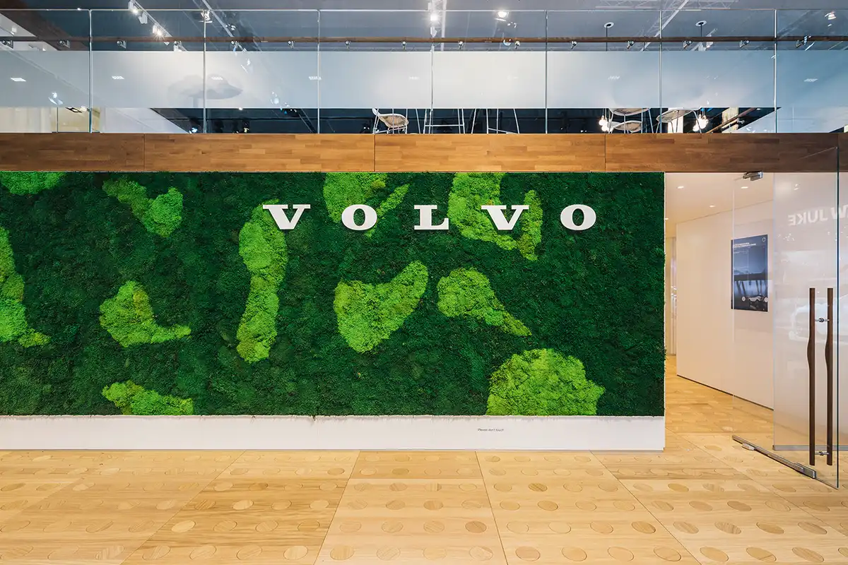VOLVO Corporate Logo Wall